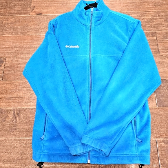 Columbia Fleece Men's Jacket sz medium - Picture 1 of 4